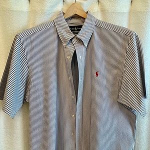 Ralph Lauren Seersucker short sleeve shirt